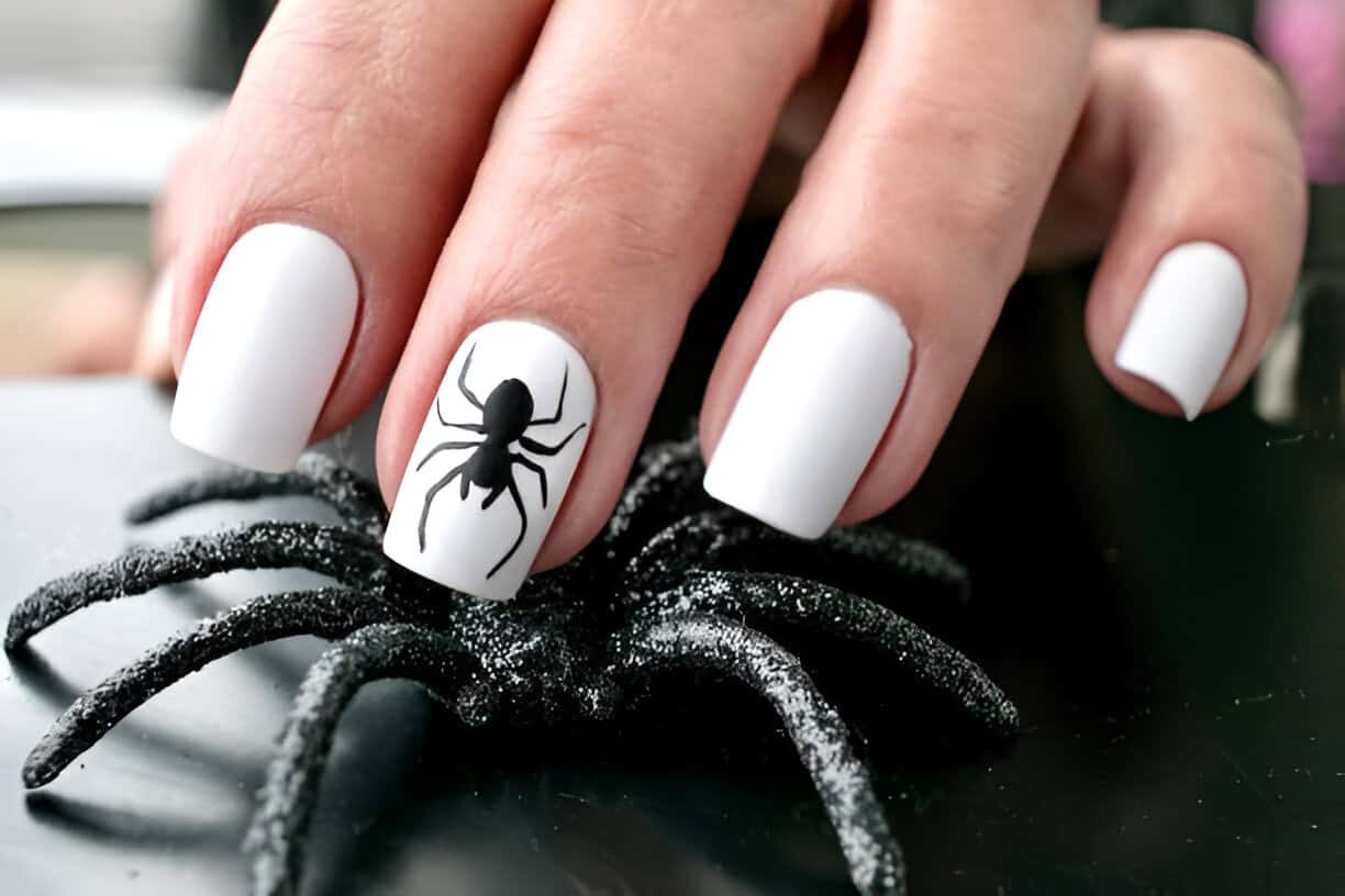 halloween nail art